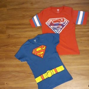 Supergirl/superman tshirts